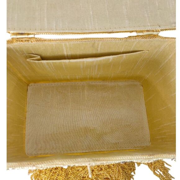 NWT Gold Box layered Chain Purse - Picture 4 of 5